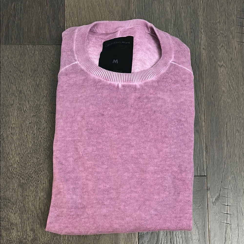 Calvin Klein Men's Purple Sweater